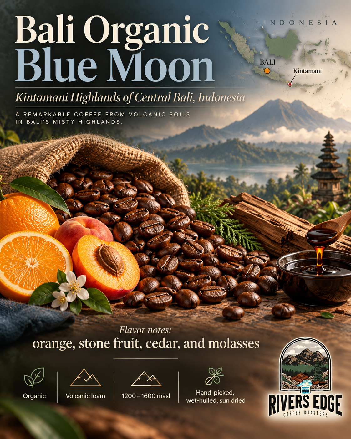 Bali Organic Blue Moon